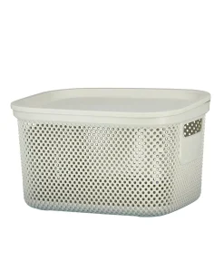 Boîte de rangement avec couvercle - Gris<Zeeman Discount