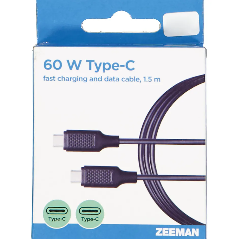 Chargeur voiture USB - Noir<Zeeman New