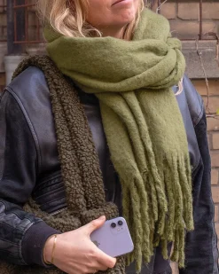 Écharpe - Vert<Zeeman New