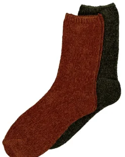 Chaussettes d'intérieur - Marron<Zeeman