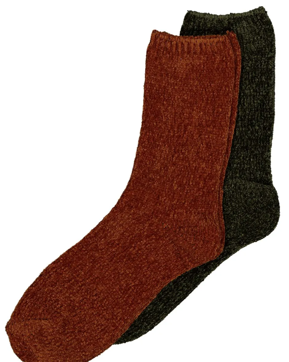 Chaussettes d'intérieur - Marron<Zeeman