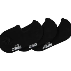 Chaussettes invisibles - Noir<Zeeman