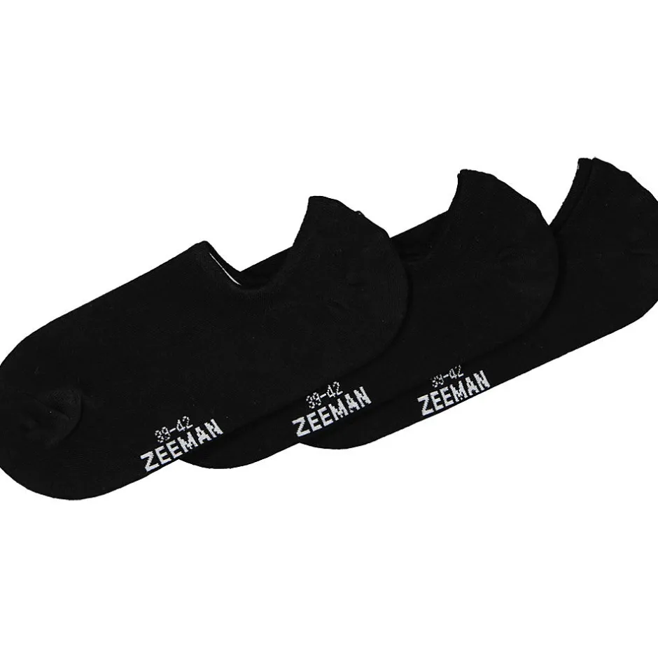 Chaussettes invisibles - Noir<Zeeman Outlet
