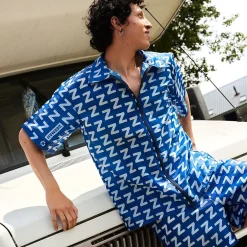 Chemise - Bleu<Zeeman Hot