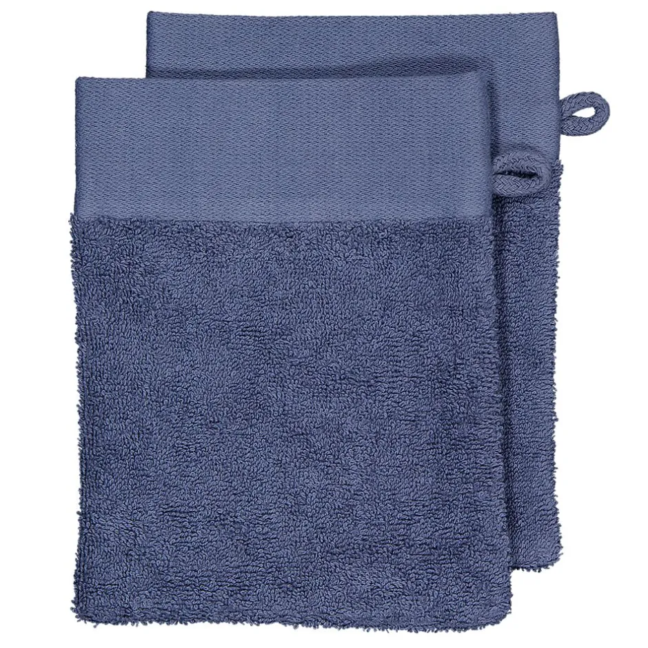 Gant de toilette - Bleu<Zeeman