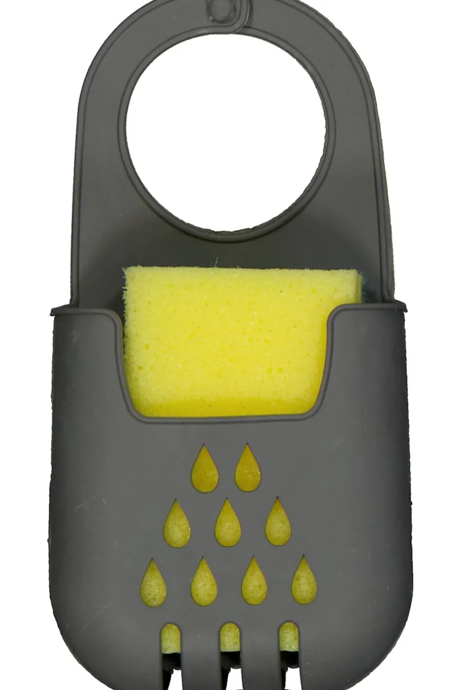Porte-éponge avec éponge - Gris<Zeeman Discount