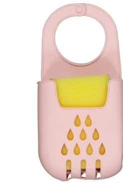 Porte-éponge avec éponge - Rose<Zeeman New