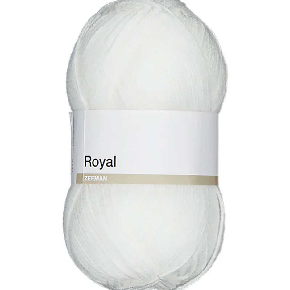 Royal Fil à tricoter - Blanc<Zeeman Clearance