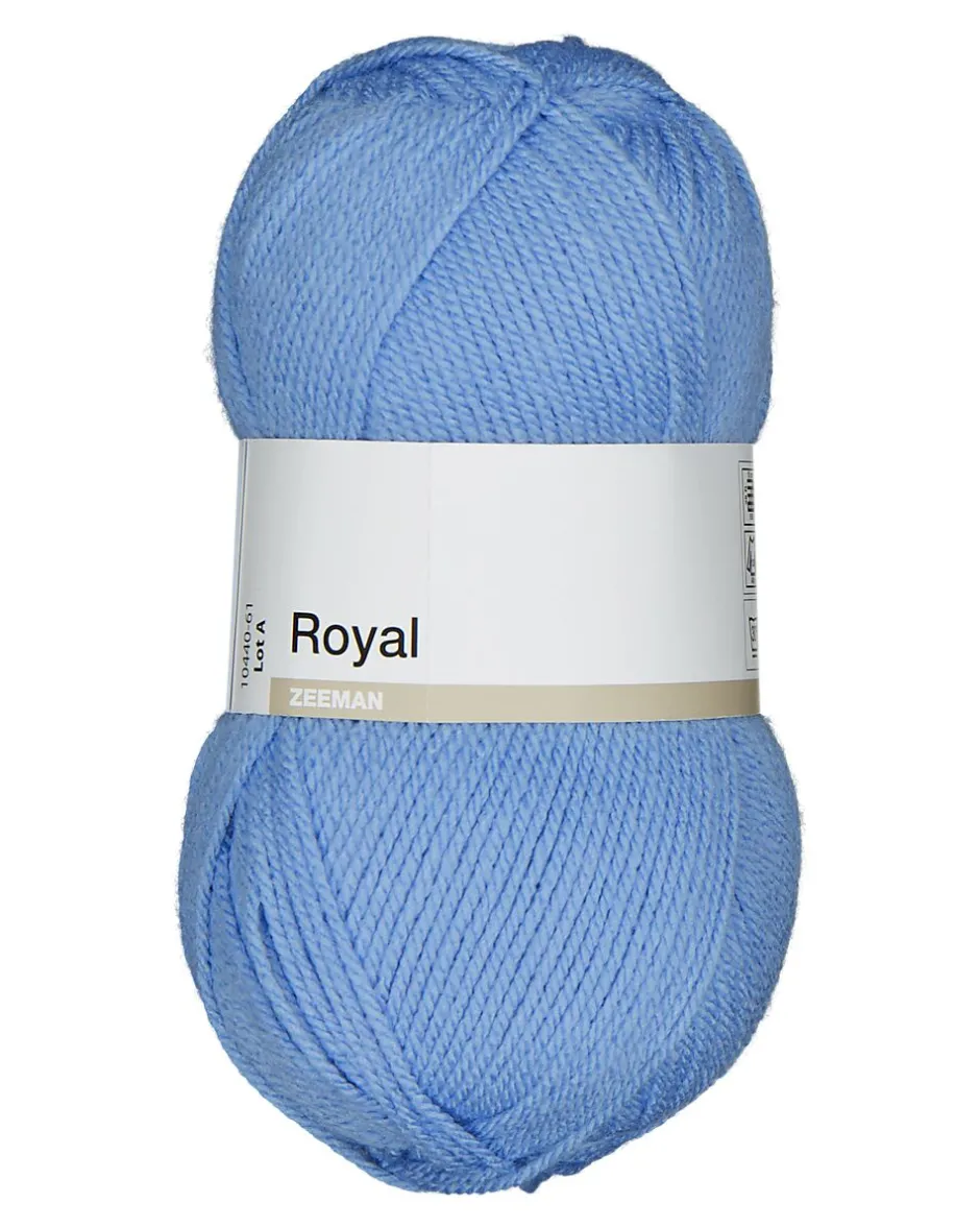 Royal Fil à tricoter - Bleu<Zeeman Hot