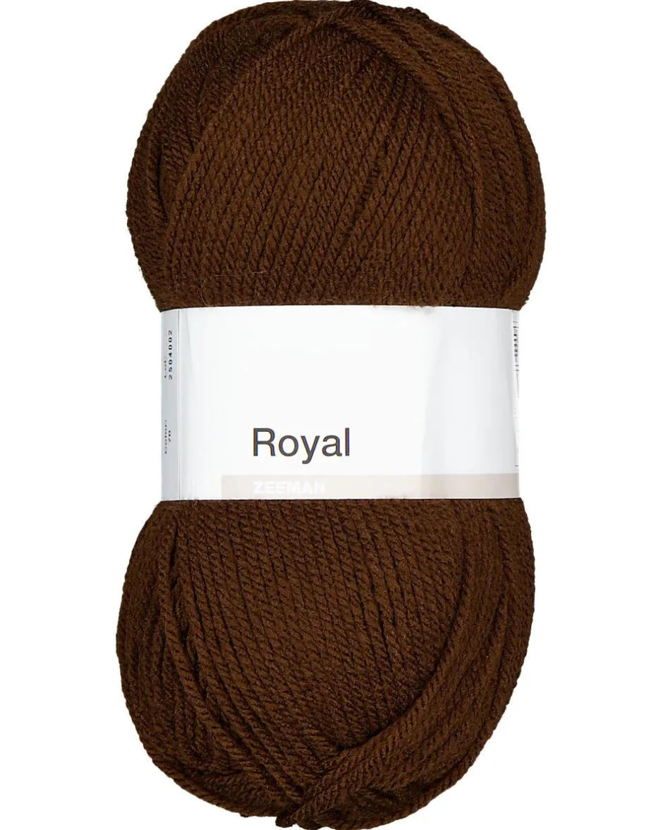 Royal Fil à tricoter - Marron<Zeeman Clearance