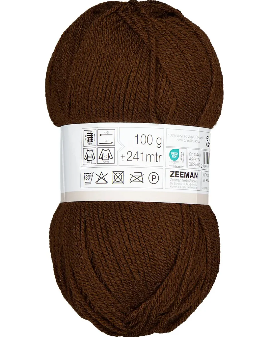Royal Fil à tricoter - Marron<Zeeman Clearance