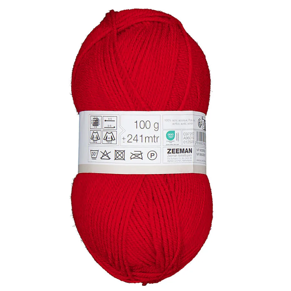 Royal Fil à tricoter - Rouge<Zeeman Clearance