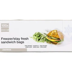 Sacs à sandwichs/congélation - Blanc<Zeeman Hot