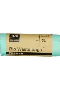 Sacs-poubelles biodégradables - Vert<Zeeman Online