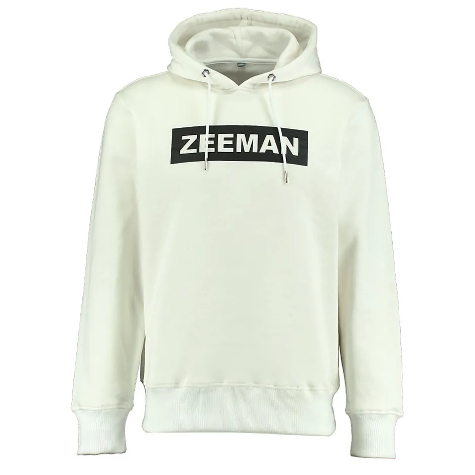 Sweat à capuche - Blanc<Zeeman Hot