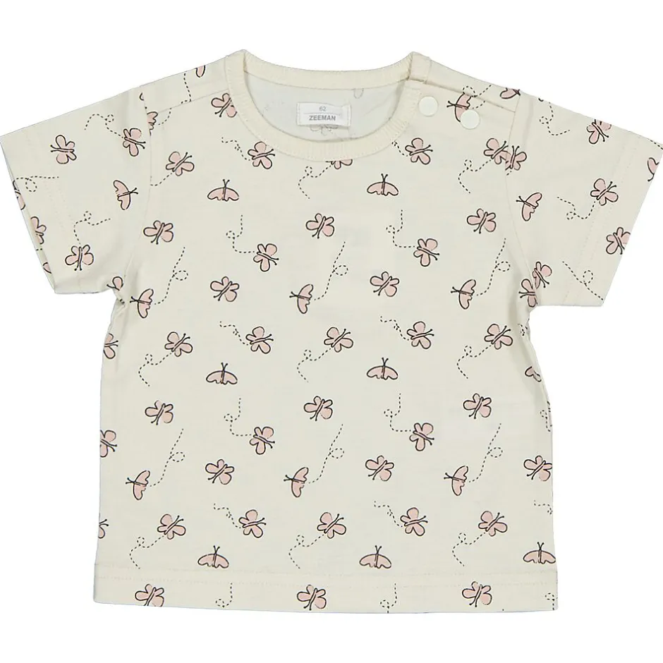 Tee-shirt - Beige<Zeeman Outlet