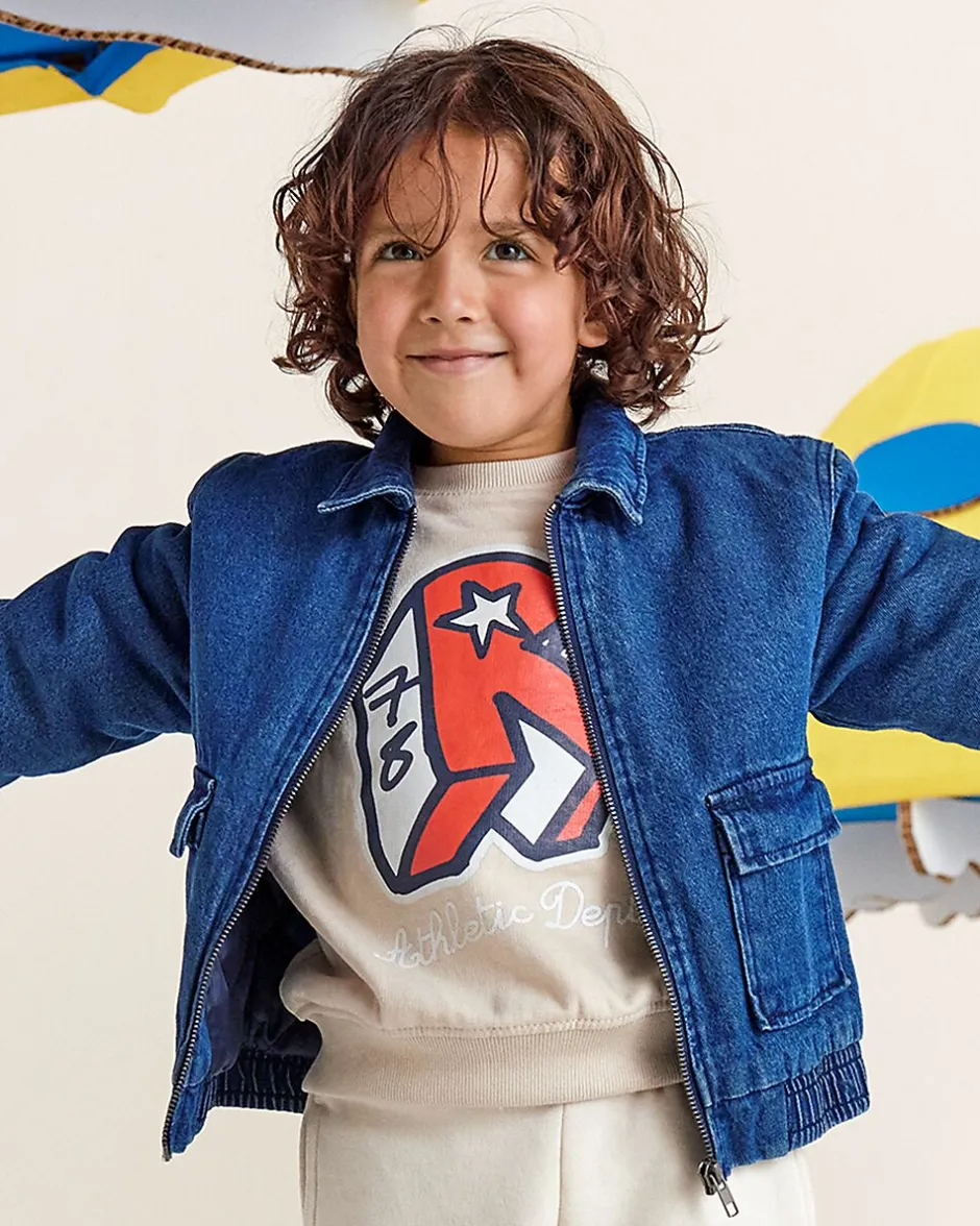 Veste/gilet - Bleu<Zeeman Discount